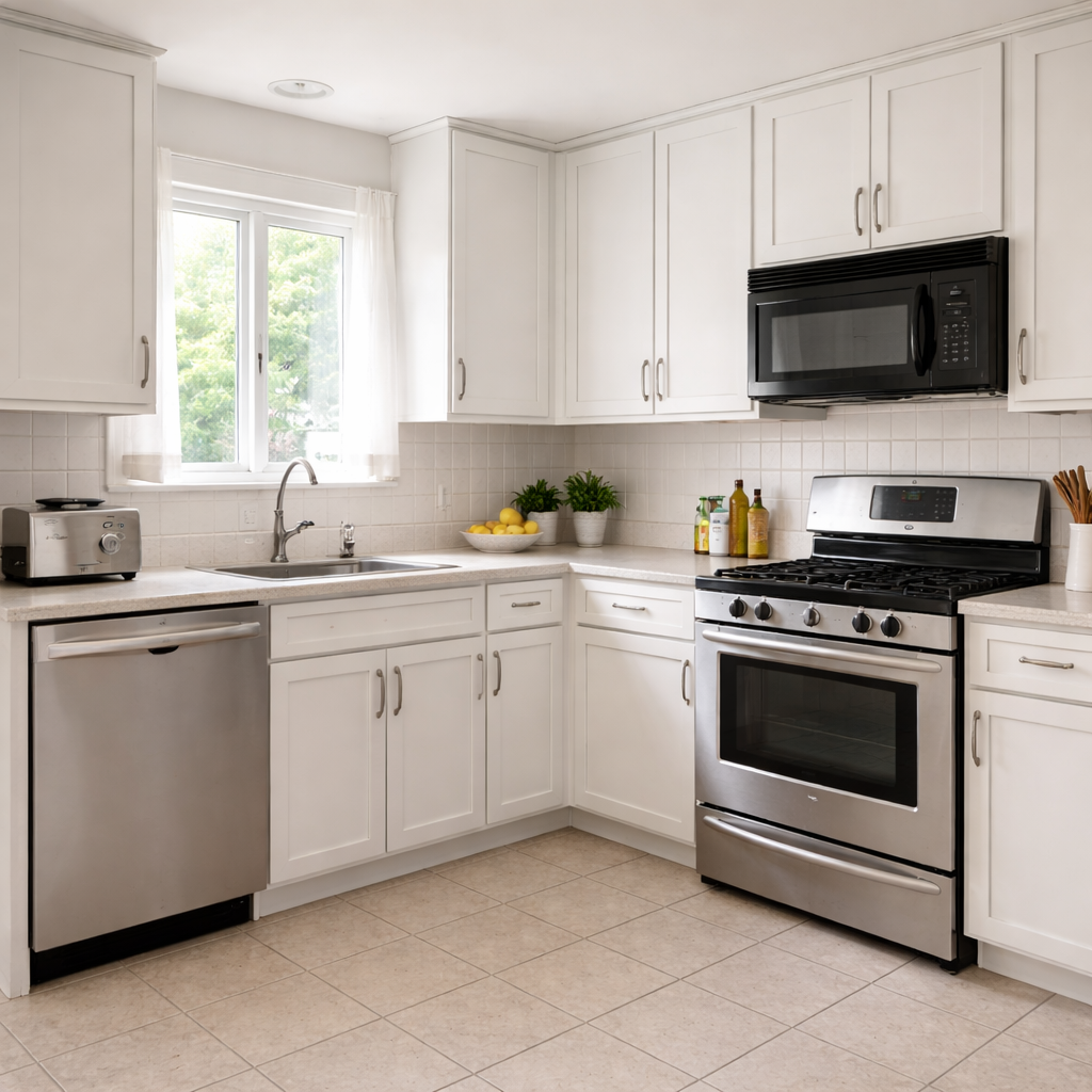 Kitchen after finishing upgrade
